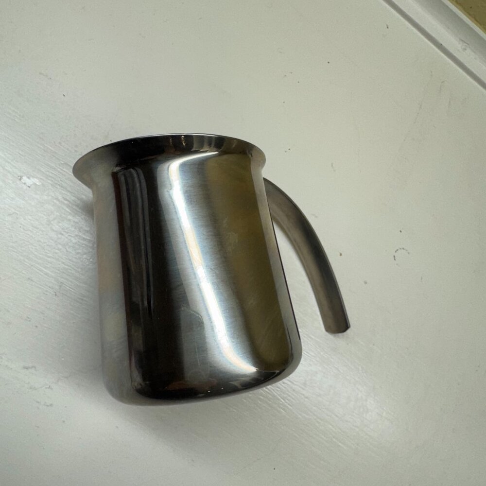 Krups 12 oz Stainless Steel Milk Frothing Pitcher – Barista Favorite